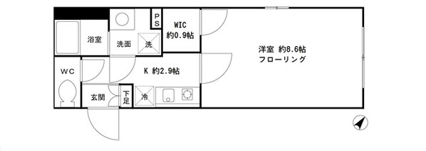 コンポジット駒込の物件間取画像